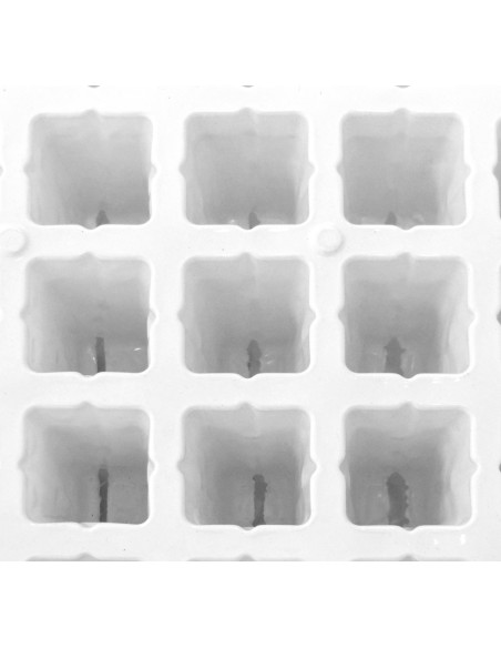 FUNDA PLÁSTICA PARA SEMILLERO 128 CAVIDADES 200 CAVIDADES - 4