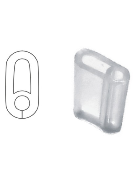 PINZA PARA INJERTO DE SILICONA PLANA 1 2 MM 1 5 MM 1 8 MM 2 MM 2 2 MM 2 5 MM 2 8 MM 3 MM - 2