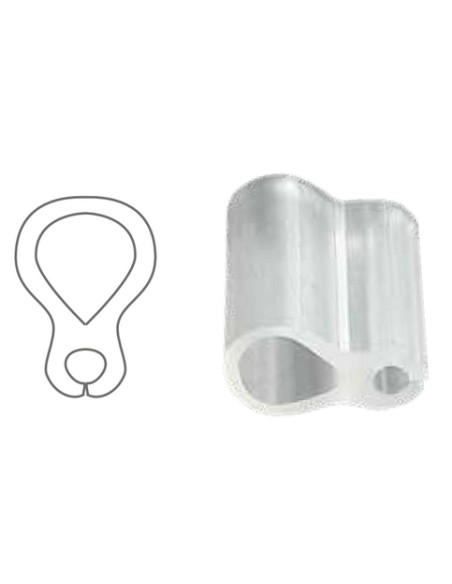 PINZA PARA INJERTO DE SILICONA OVALADA 1 2 MM 1 5 MM 1 8 MM 2 MM 2 2 MM 2 5 MM 2 8 MM 3 MM - 2