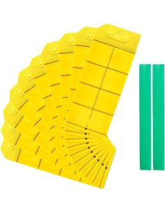 PLACA TRAMPA INSECTOS POLIESTIRENO PLACA HÚMEDA 100 X 257 MM 200 X 257 MM 400 X 257 MM - 2