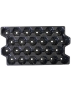 BANDEJA RÍGIDA PARA CACTUS - 24 ALVEOLOS 55 X 31 CM - 2