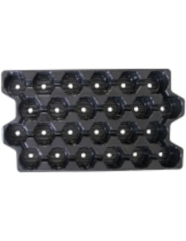 BANDEJA RÍGIDA PARA CACTUS - 24 ALVEOLOS 55 X 31 CM - 2